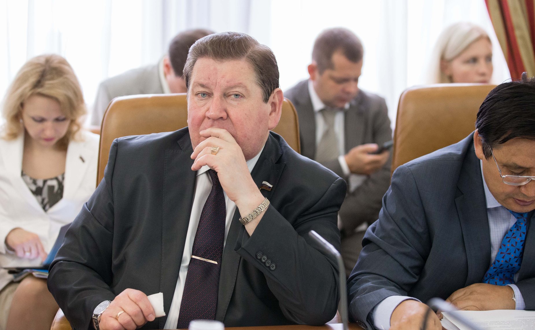 В. Литюшкин Заседание Комитета Совета Федерации по федеративному устройству, региональной политике, местному самоуправлению и делам Севера