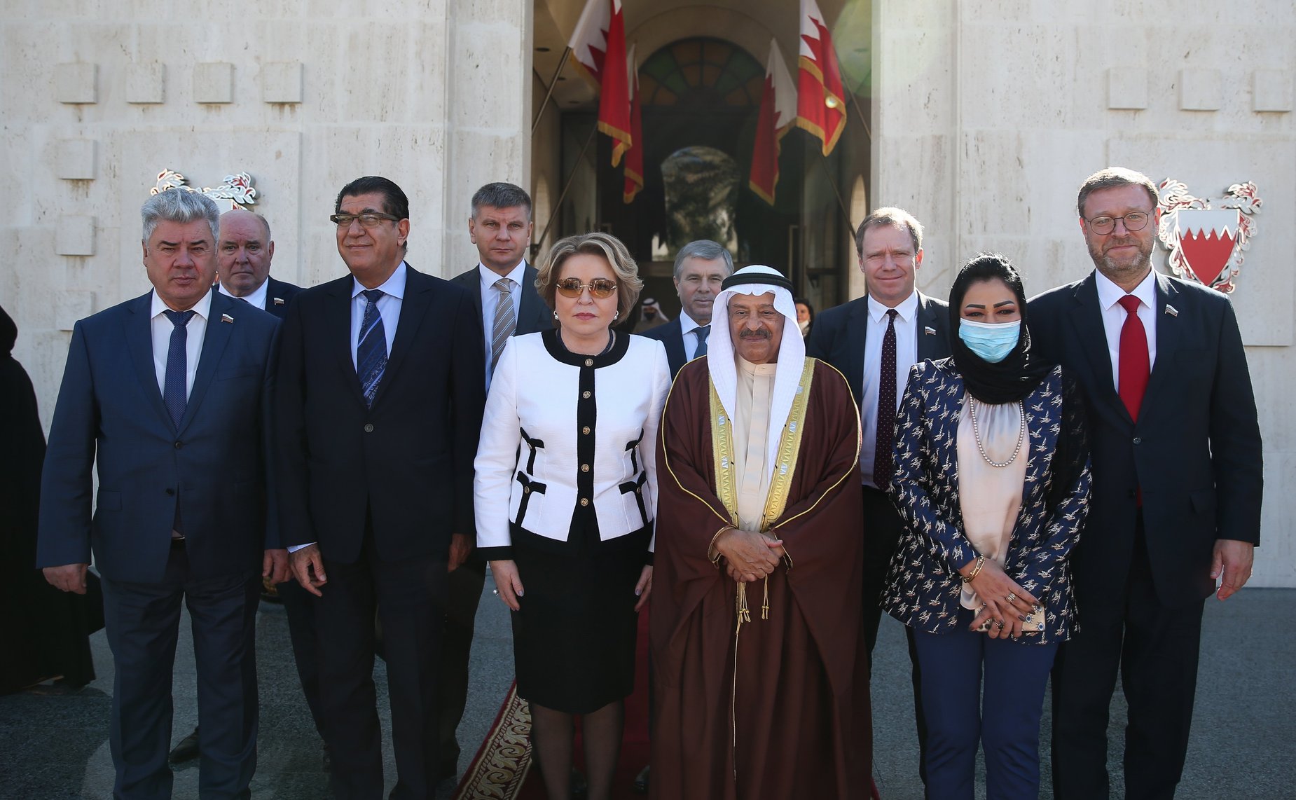 Встреча Председателя Совета Федерации Валентины Матвиенко с Председателем Консультативного совета Национального собрания Королевства Бахрейн Али Бен Салехом Ас-Салехом