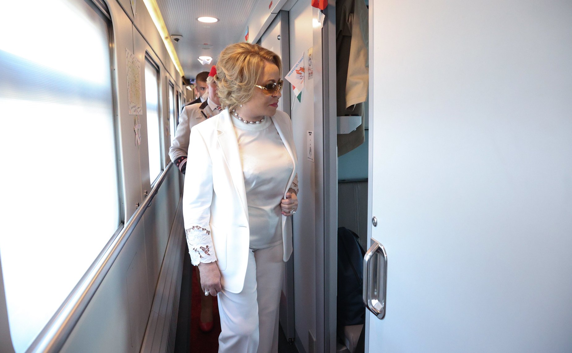 Валентина Матвиенко встретилась с участниками культурно-образовательного проекта «Поезд Памяти»