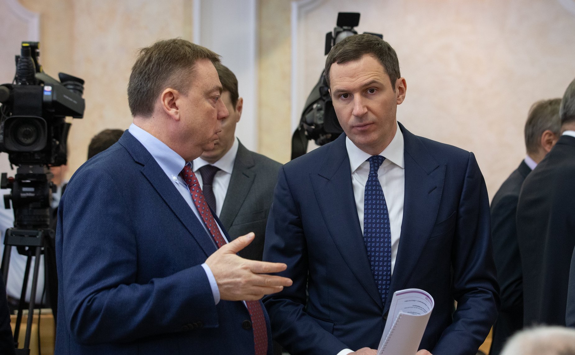 Встреча членов Совета Федерации с Министром природных ресурсов и экологии Д. Кобылкиным