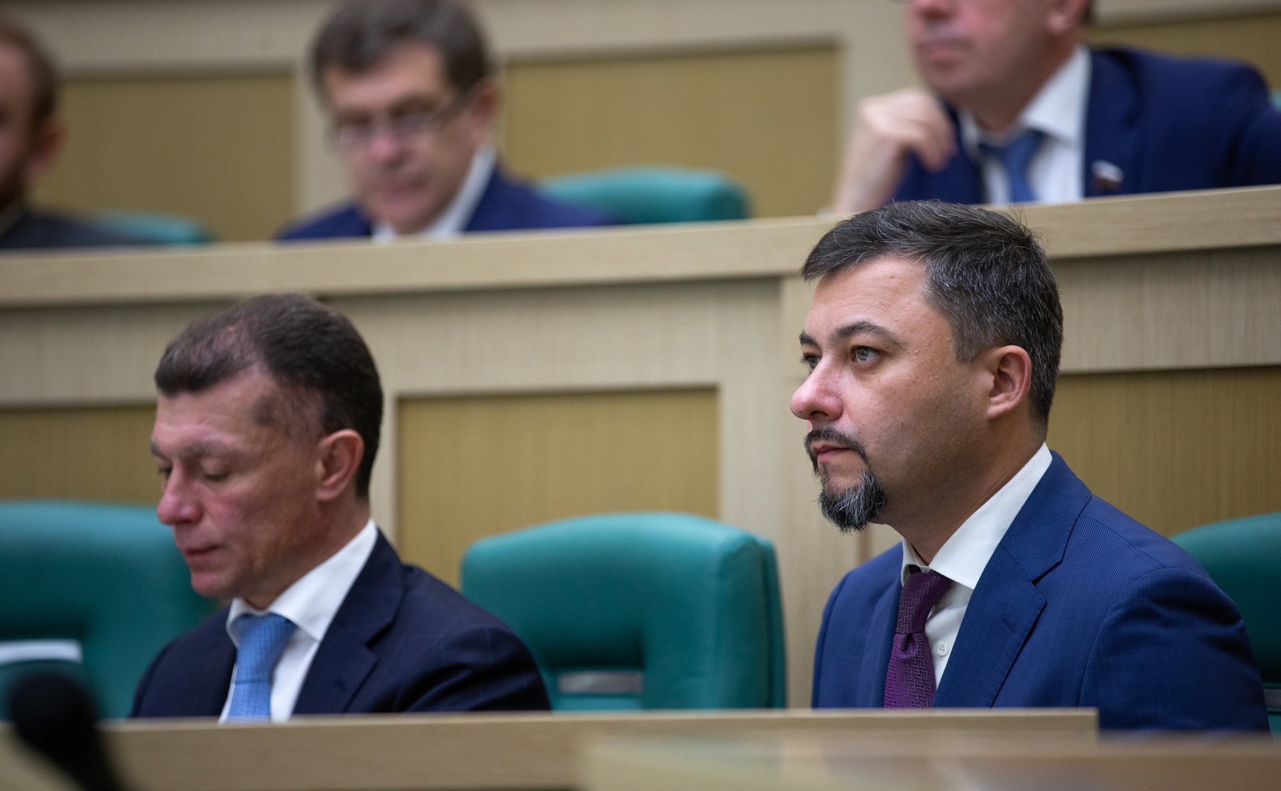 Максим Топилин и Алексей Вовченко