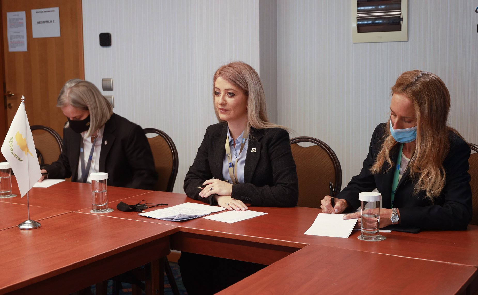 Встреча Председателя Совета Федерации Валентины Матвиенко и Председателя Парламента Республики Кипр Анниты Димитриу