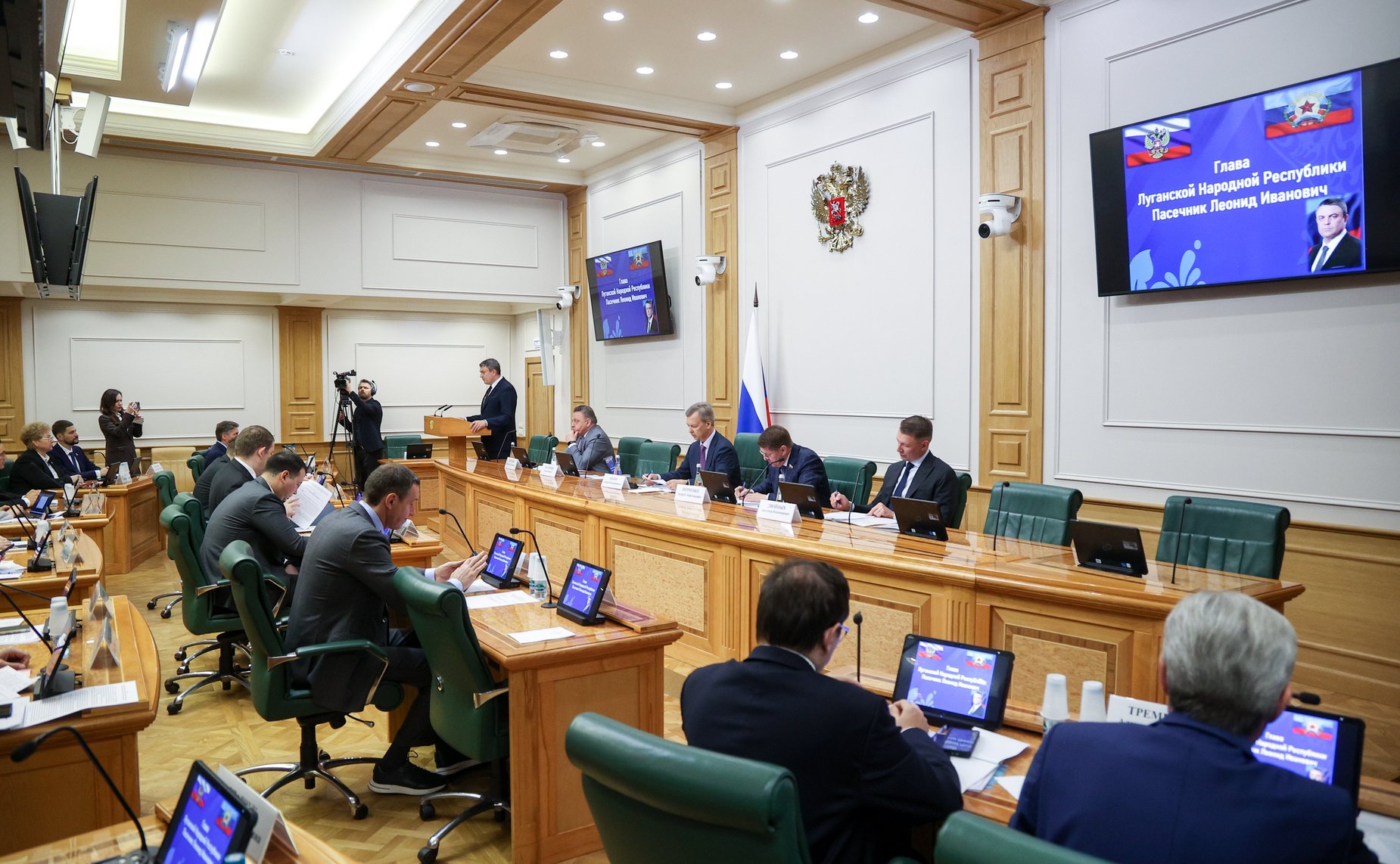 Заседание Совета по вопросам интеграции воссоединенных субъектов Российской Федерации в правовую и социально-экономическую системы РФ