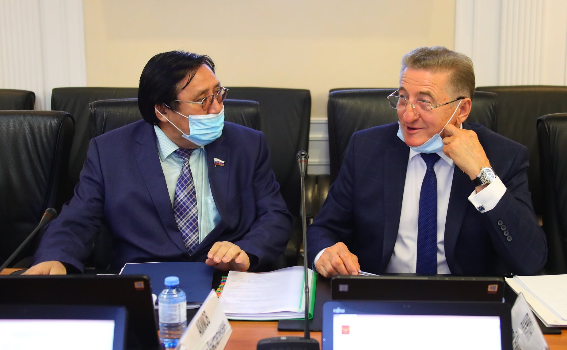 Александр Акимов и Сергей Лукин