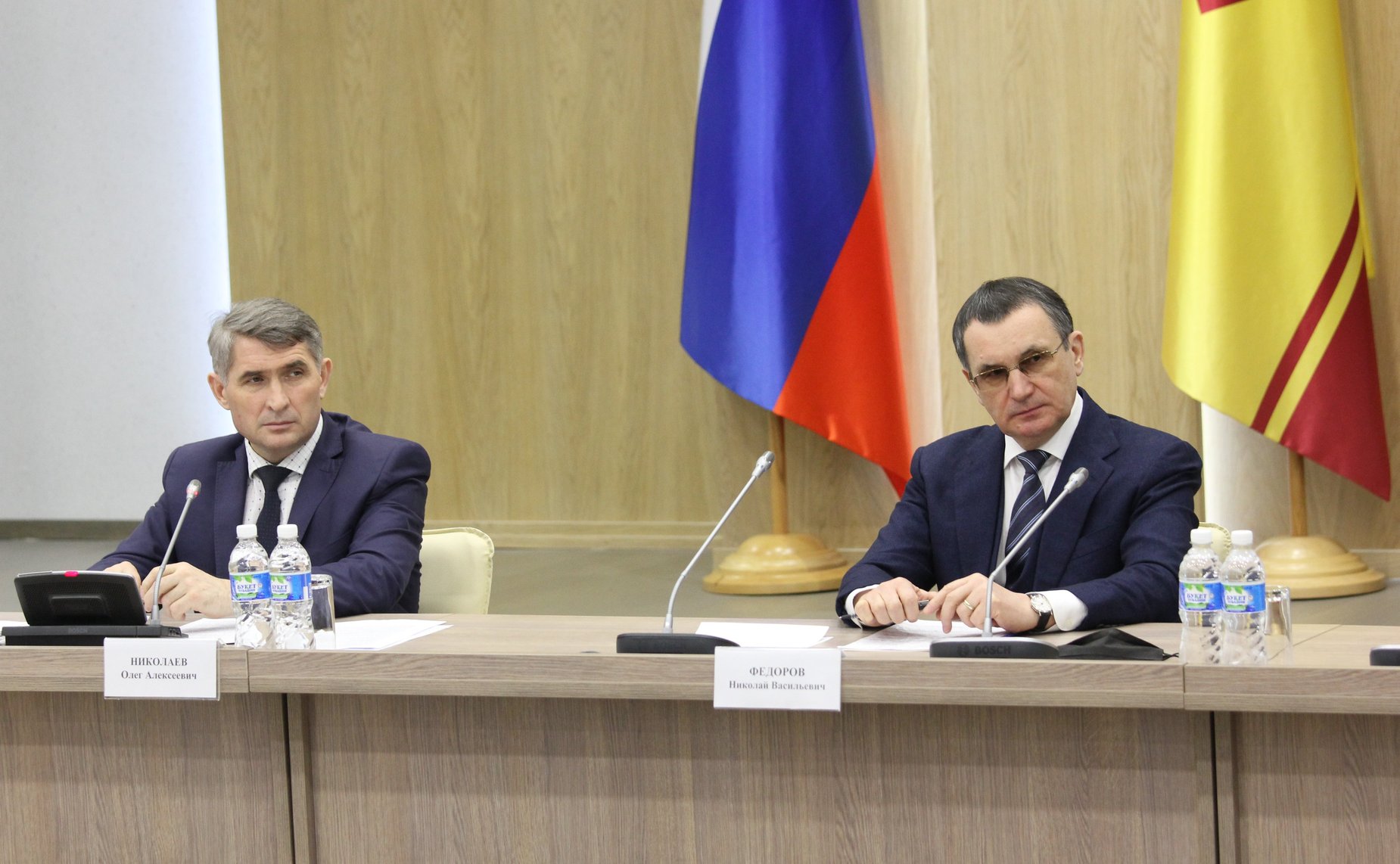 Олег Николаев и Николай Федоров