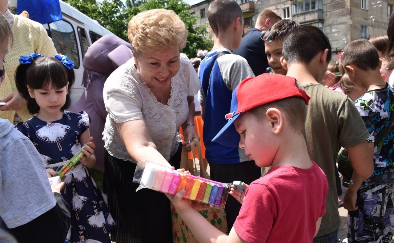 Ольга Бас приняла участие в мероприятии «День защиты детей»