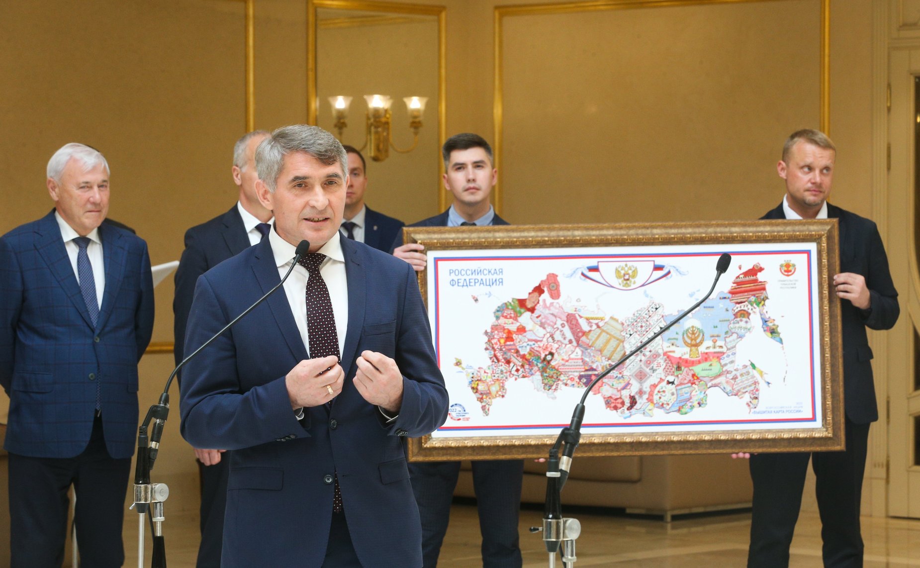 Церемония открытия выставки «Рубежи Победы», посвященная строителям Сурского и Казанского оборонительных рубежей