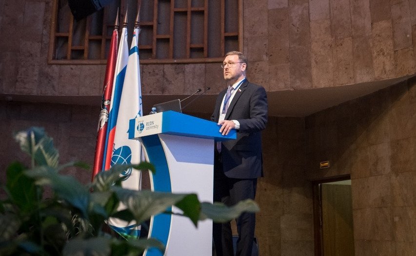 К. Косачев выступил на ежегодном форуме сотрудников международных подразделений российских образовательных организаций высшего образования