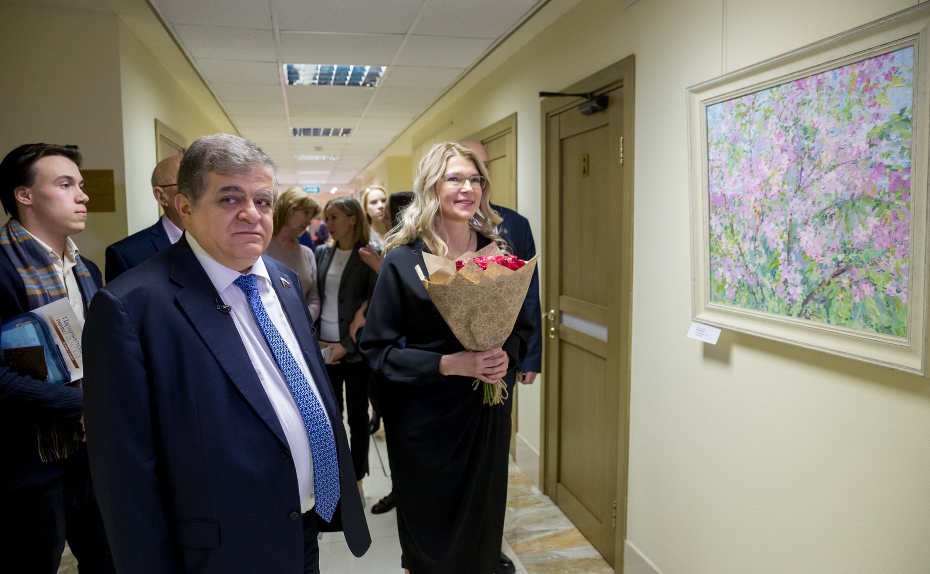 Открытие в Совете Федерации художественной выставки «Подмосковные вечера»