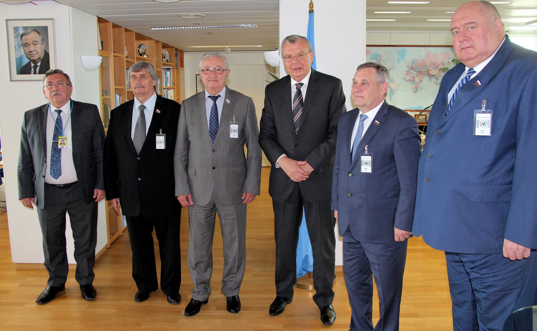 Встреча с заместителем Генсека ООН, исполнительным директором Управления ООН по наркотикам и преступности Юрием Федотовым