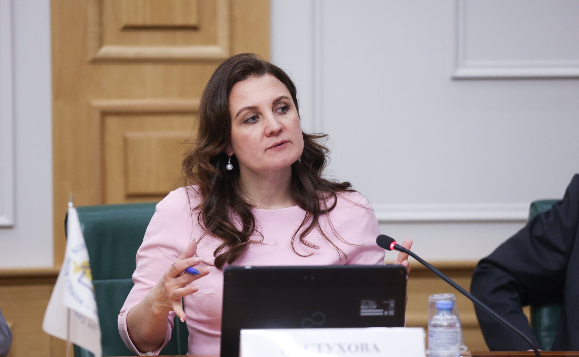 Встреча председателя Комитета Совета Федерации по науке, образованию и культуре Лилии Гумеровой с участниками Всероссийского конкурса «Моя страна-моя Россия»