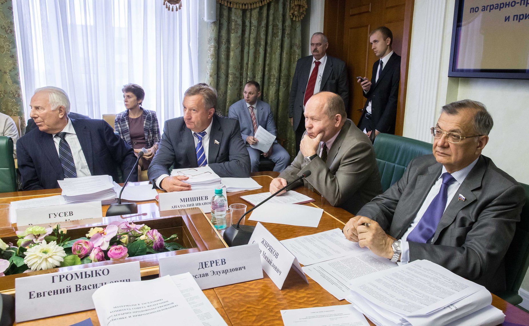 Заседание Комитета Совета Федерации по аграрно-продовольственной политике и природопользованию