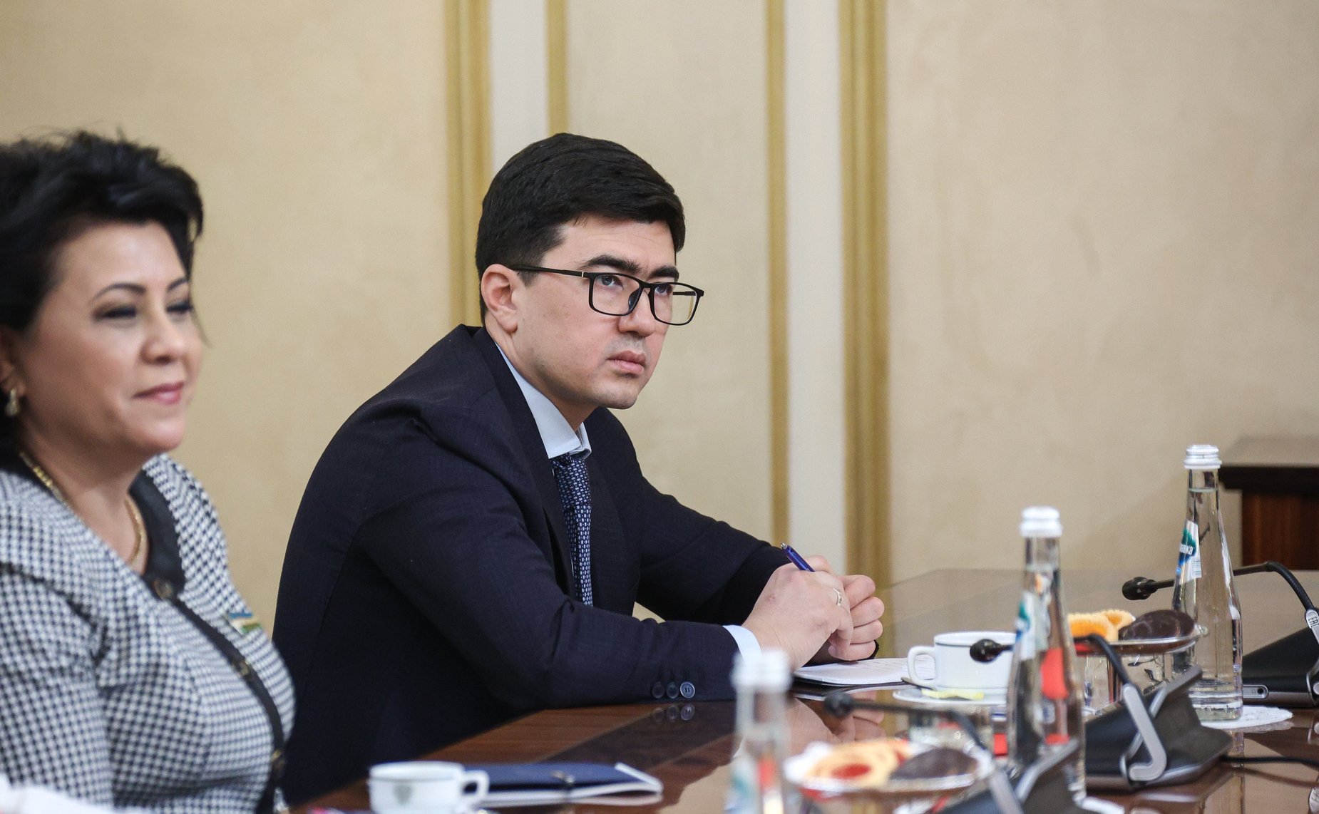 Валентина Матвиенко провела встречу со Спикером Законодательной палаты Олий Мажлиса Республики Узбекистан Нуриддином Исмоиловым