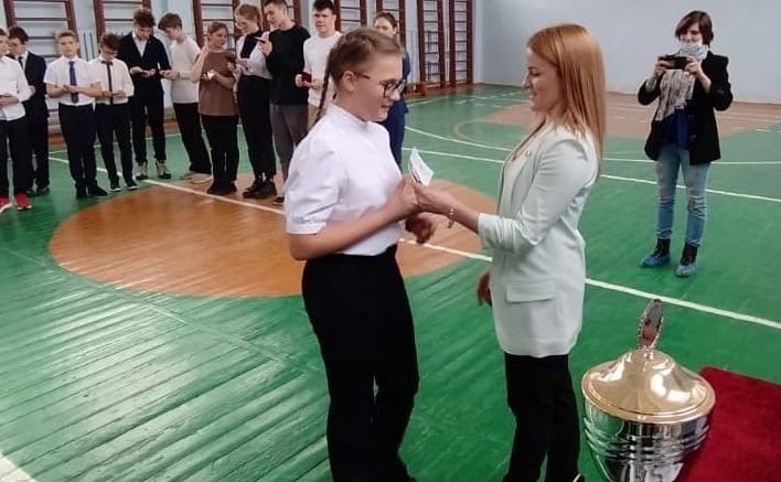 Ирина Кожанова приняла участие в церемонии вручения знаков отличия ГТО