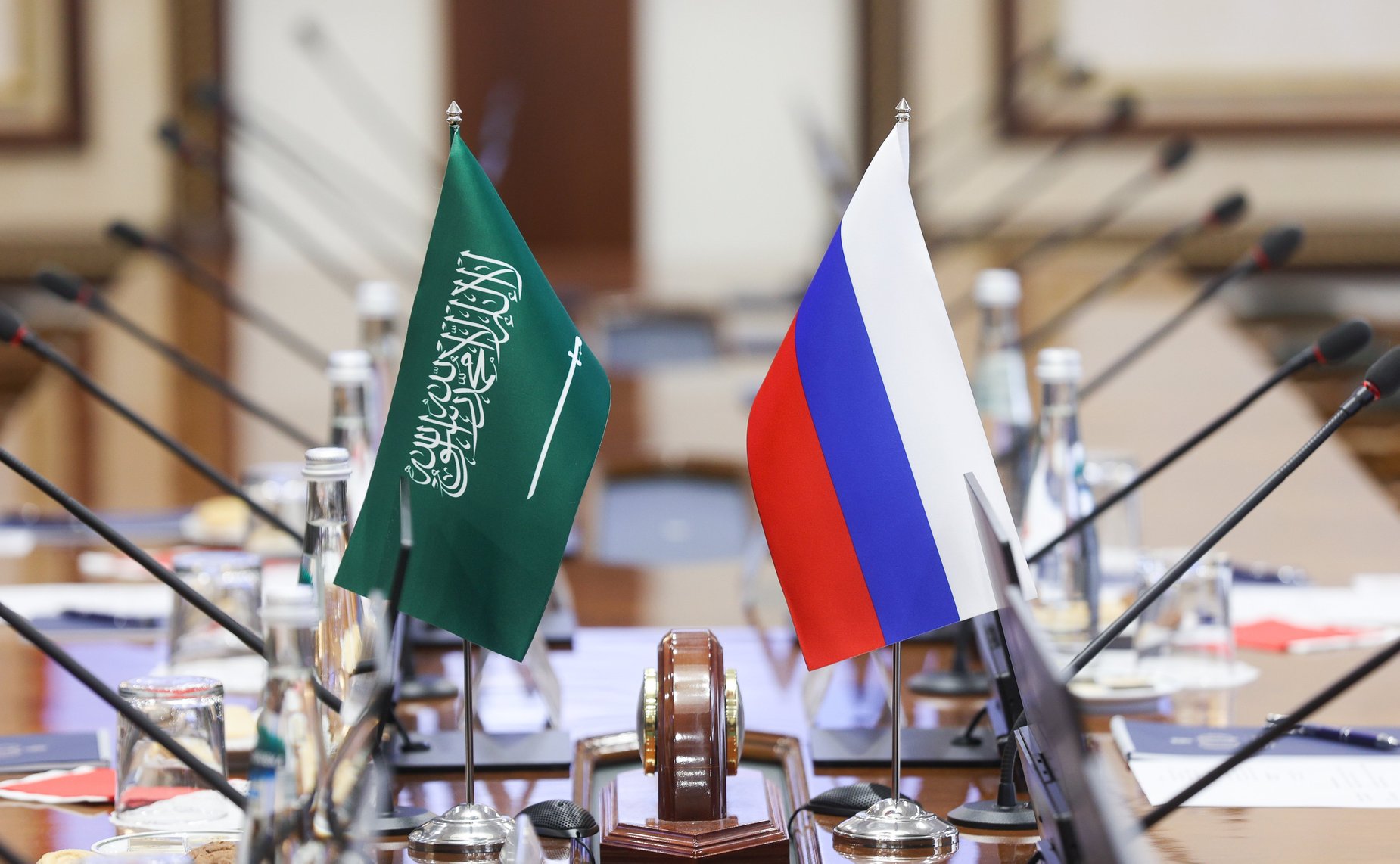 Встреча заместителя Председателя СФ Константина Косачева с заместителем Министра иностранных дел Королевства Саудовская Аравия по вопросам многостороннего сотрудничества Абдуррахманом Ар-Расси