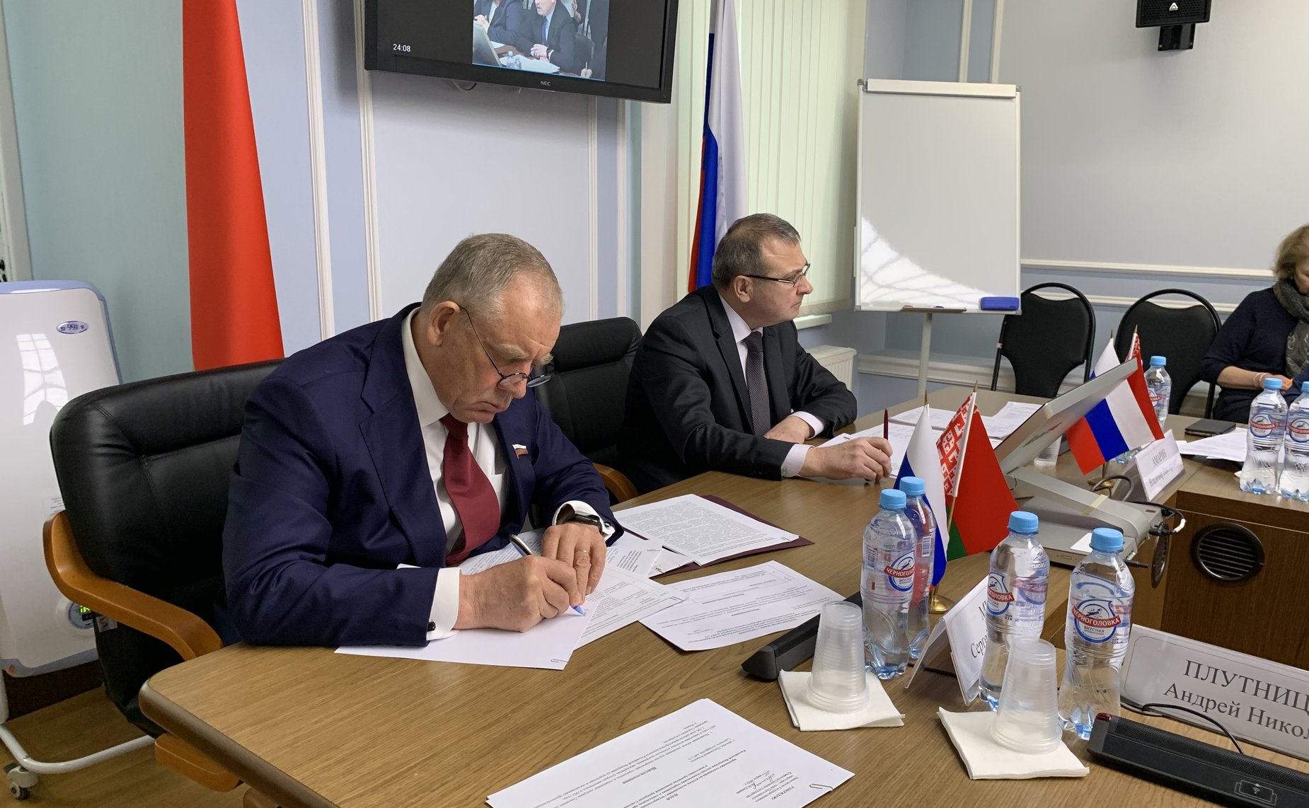 Сергей Митин провел совещание по итогам работы государственных заказчиков и исполнителей в Российской Федерации в 2021 году отраслевых научно-технических и социальных программ Союзного государства