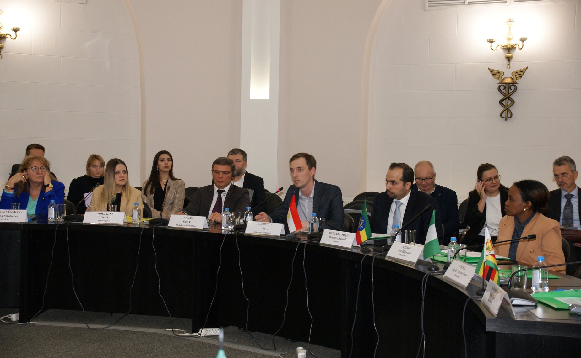 Сергей Митин принял участие во встрече российских производителей лекарственных средств для ветеринарии с представителями зарубежных дипломатических миссий