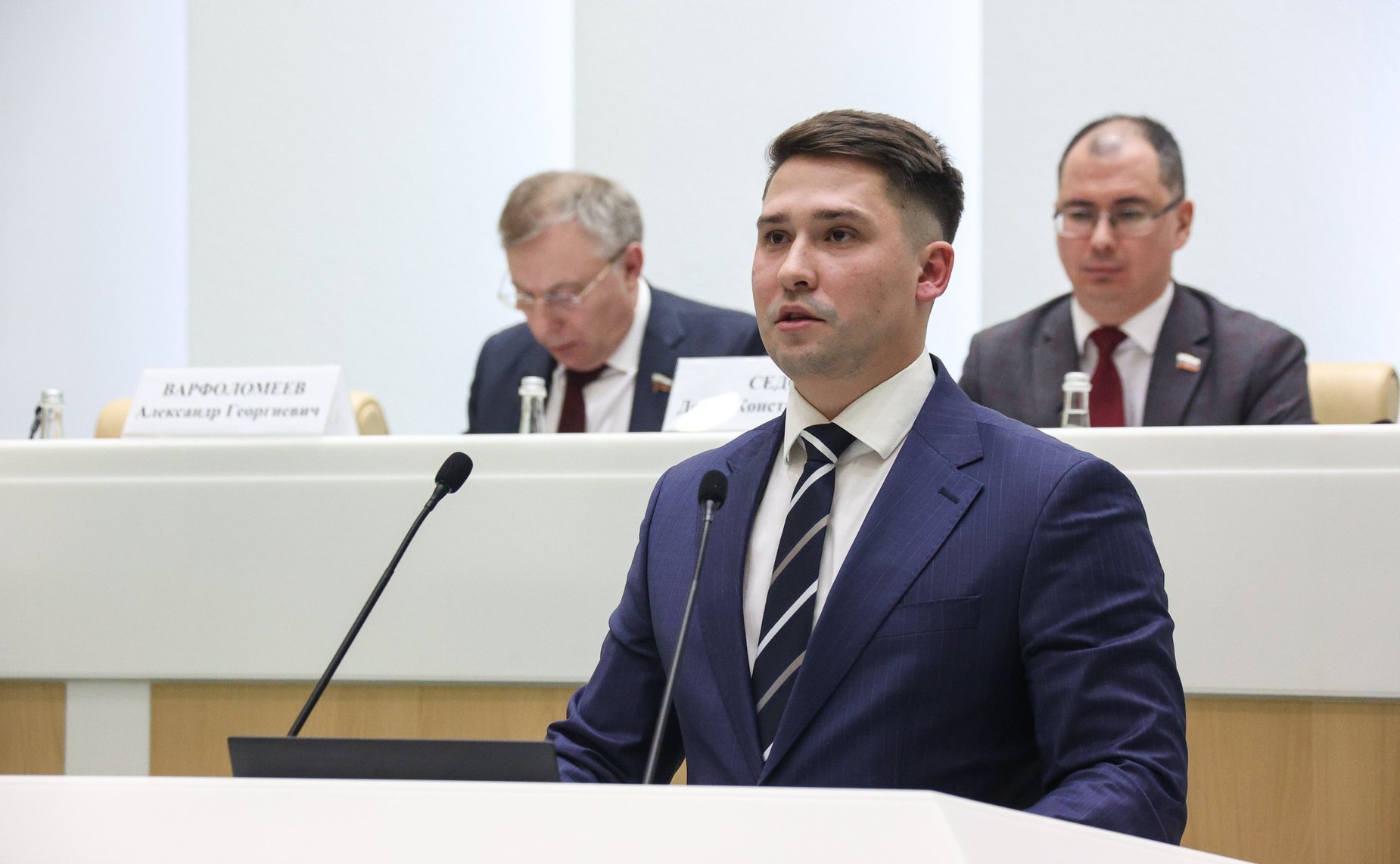 Заседание Палаты молодых законодателей при Совете Федерации