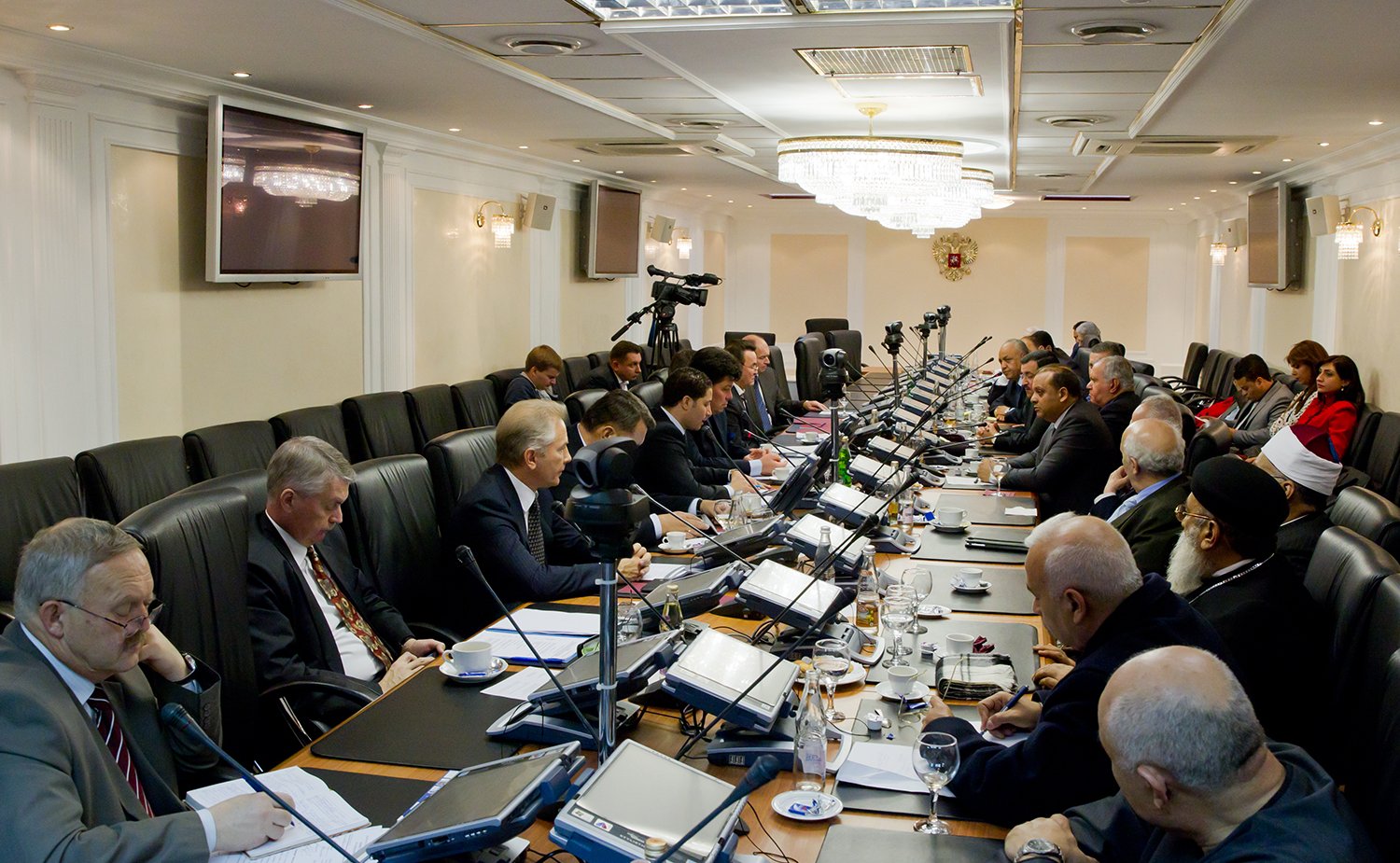 Председатель Комитета СФ по международным делам Михаил Маргелов встретился с делегацией общественно-политических кругов Арабской республики Египет