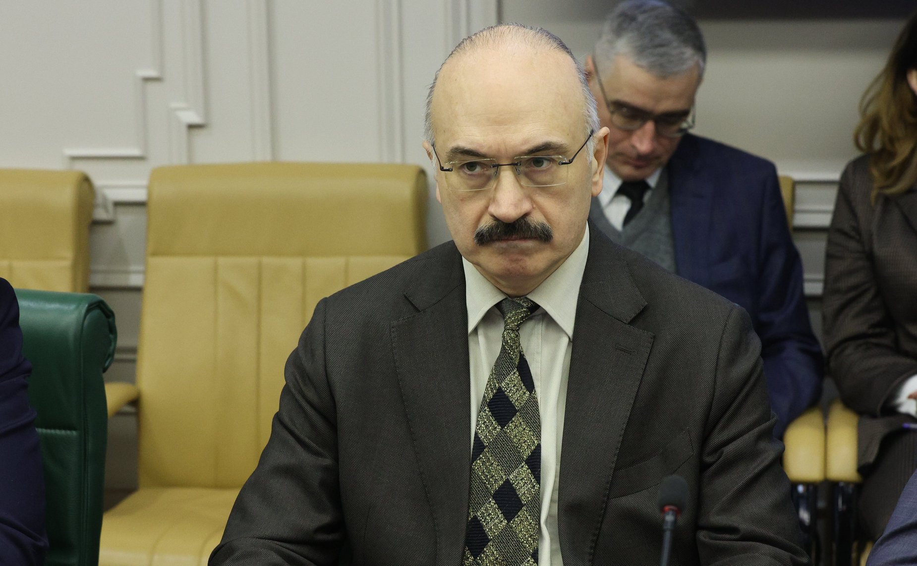 Заседание парламентской комиссии по расследованию обстоятельств, связанных с созданием американскими специалистами биологических лабораторий на территории Украины