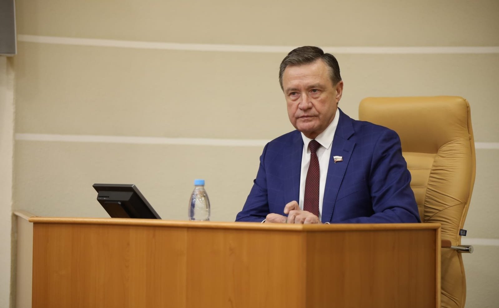 Сергей Рябухин в ходе своей рабочей поездки в регион принял участие в 56-ом заседании Законодательного Собрания области