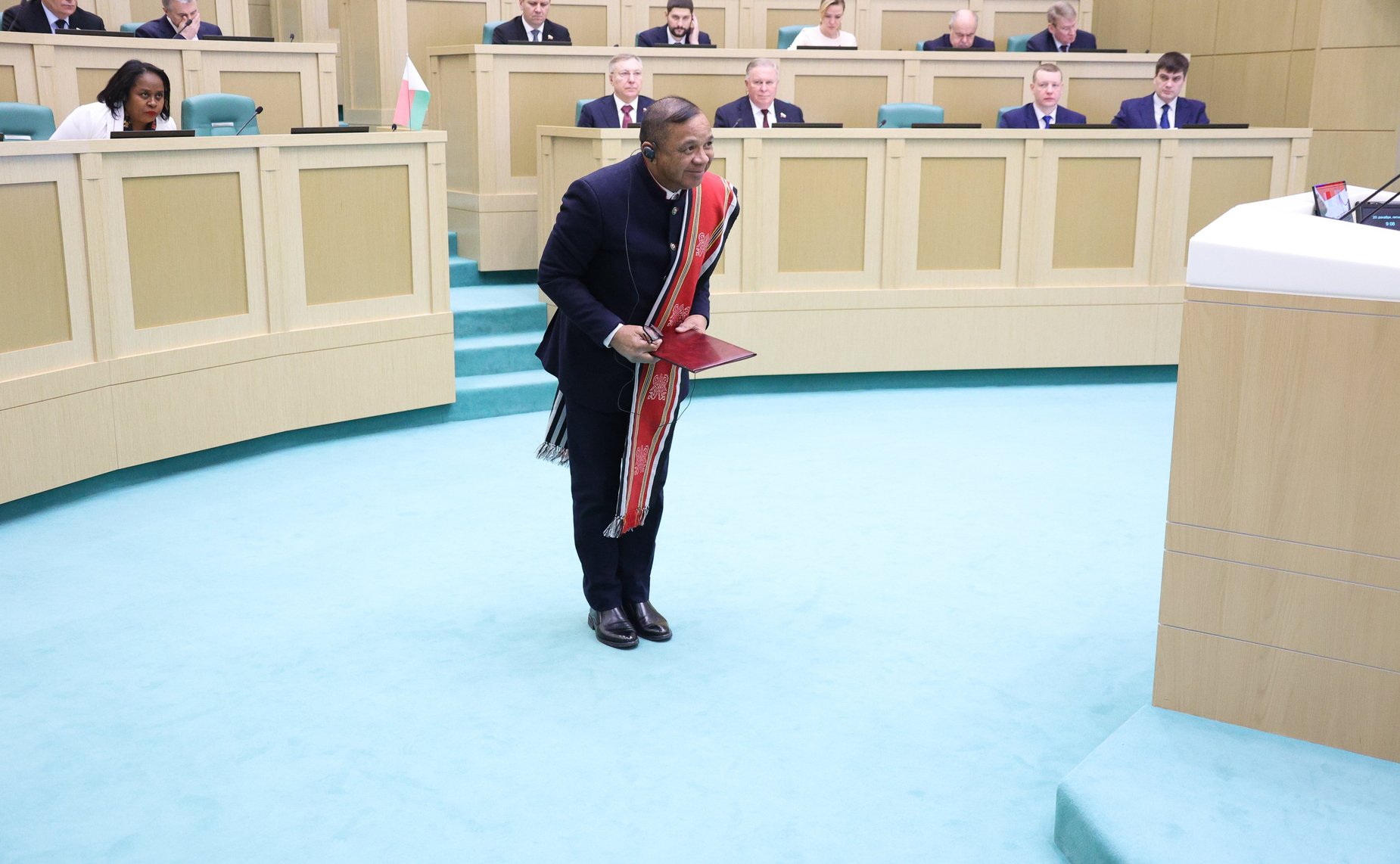 Председатель Сената Республики Мадагаскар Ришар Равалуманана