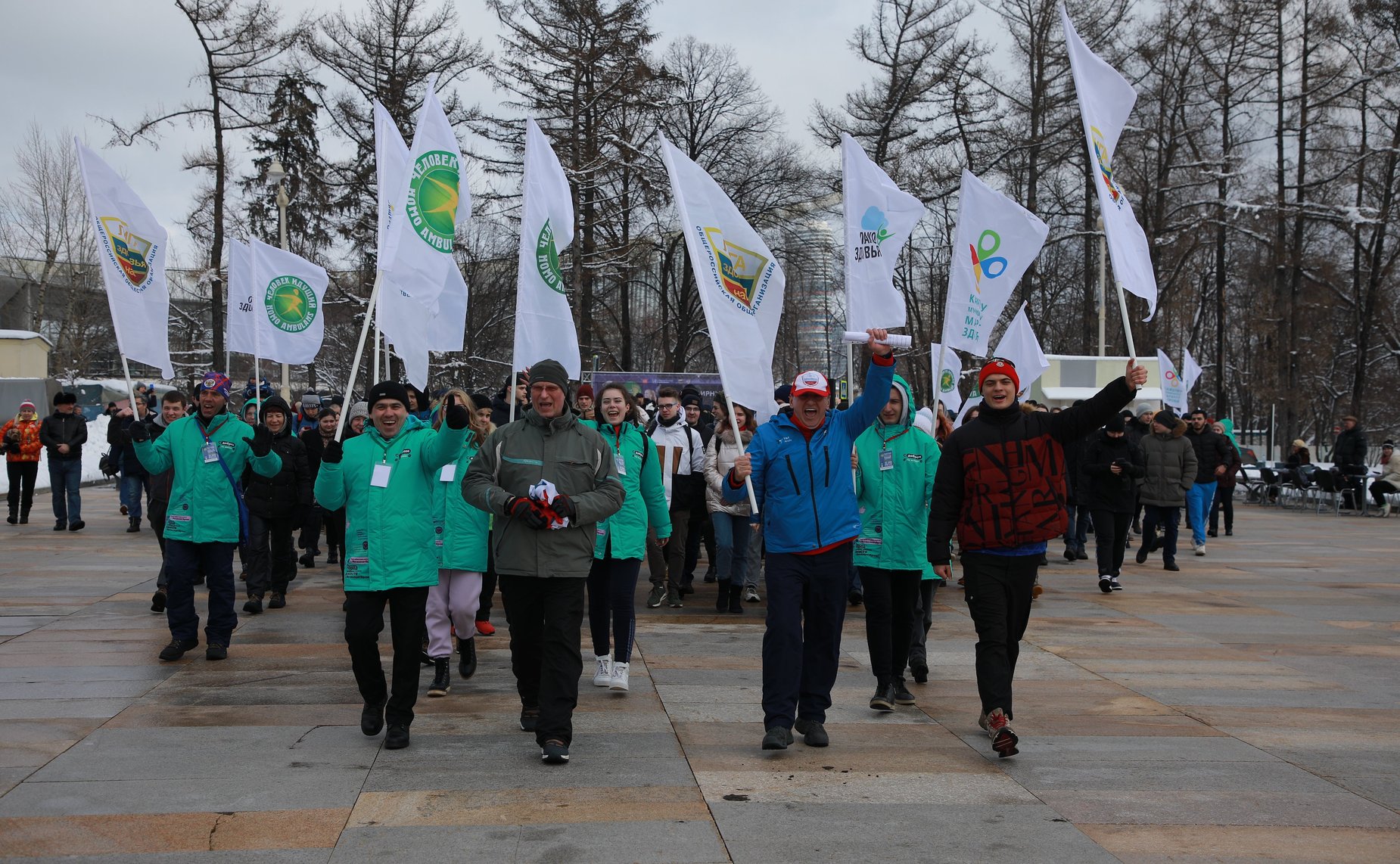 Юрий Архаров принял участие в открытии Всероссийской акции «10 тысяч шагов к жизни»