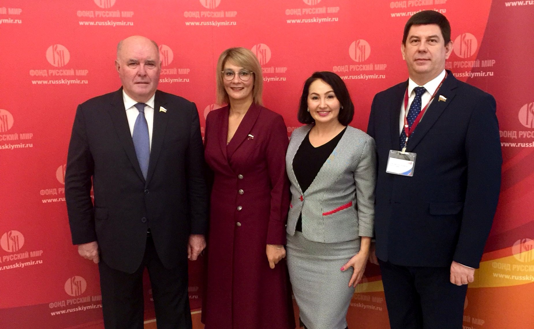 Григорий Карасин, Наталия Косихина и Виктор Смирнов приняли участие в работе XIII Ассамблеи Фонда «Русский мир»