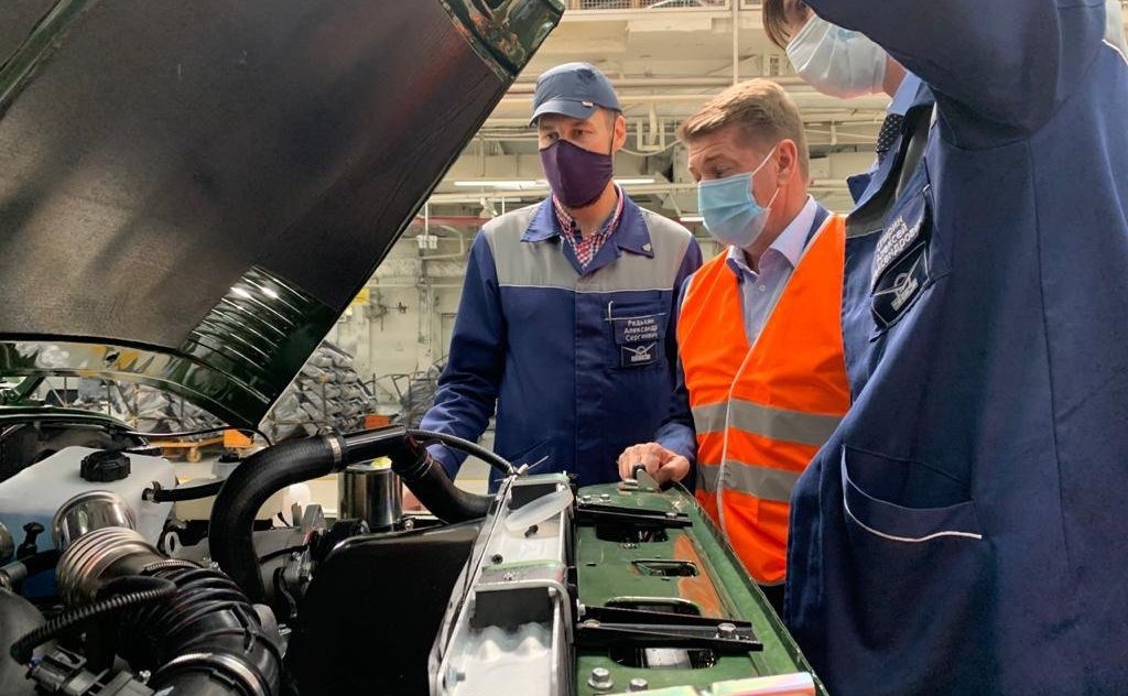 Андрей Шевченко в рамках рабочей поездки посетил Ульяновский автомобильный завод