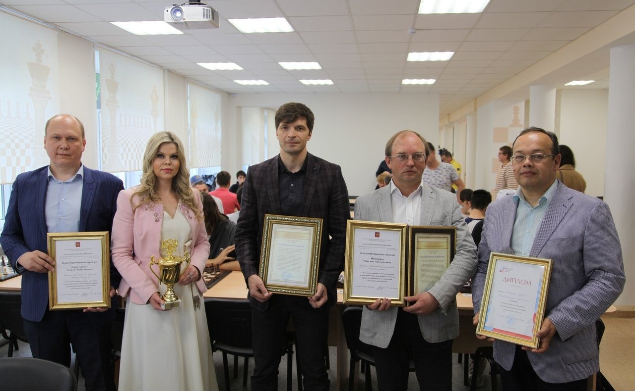 Олег Цепкин поздравил Челябинскую областную федерацию шахмат с открытием нового филиала