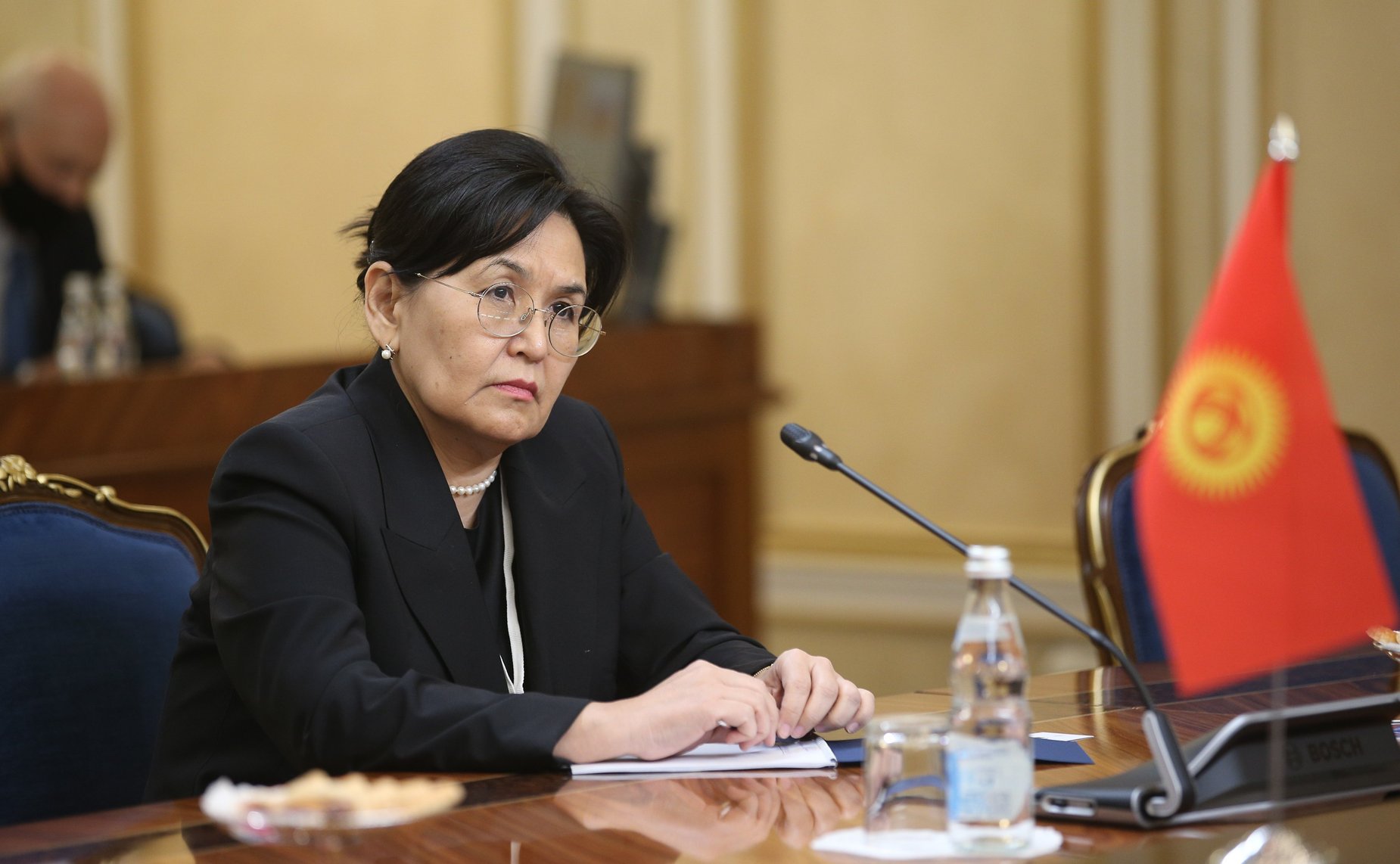 Встреча Председателя Совета Федерации Валентины Матвиенко с Президентом Киргизской Республики Садыром Жапаровым