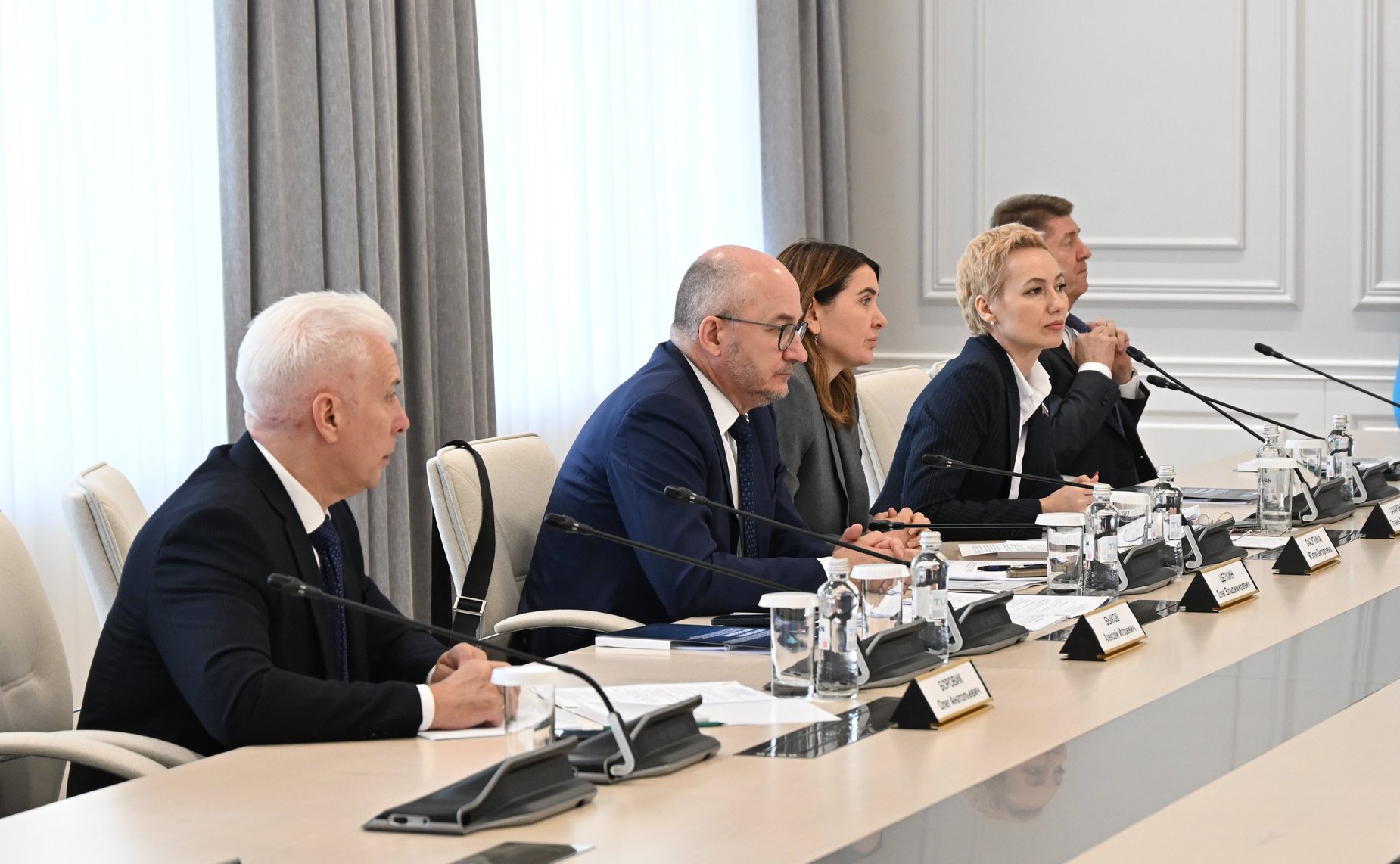 Сенаторы РФ приняли участие в заседании Комиссии по сотрудничеству между Советом Федерации и Сенатом Парламента Республики Казахстан
