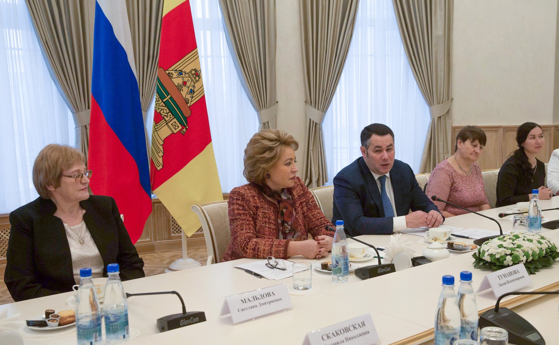 В. Матвиенко в Твери