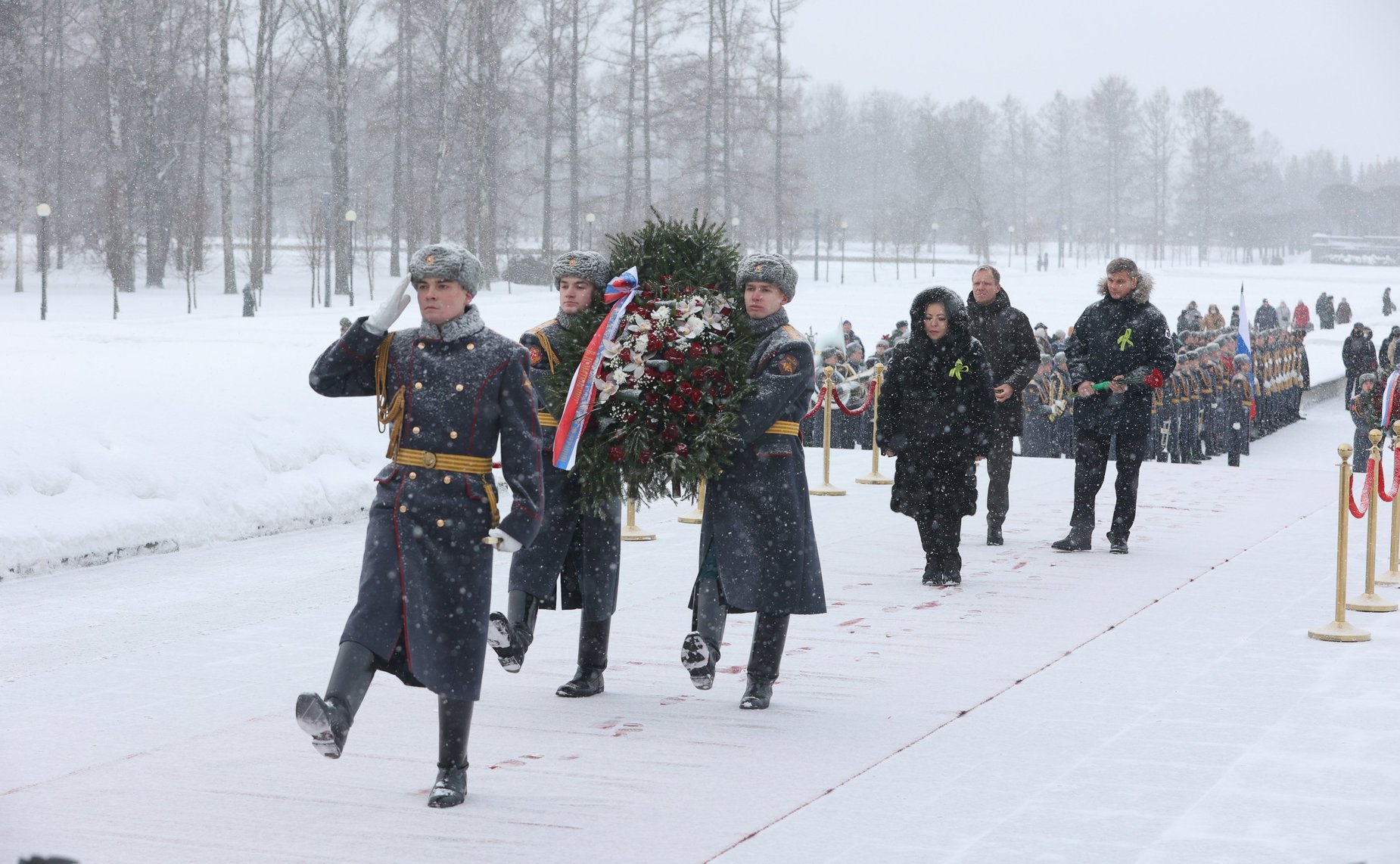 Валентина Матвиенко приняла участие в мероприятиях, посвященных 78-й годовщине полного освобождения Ленинграда от фашистской блокады