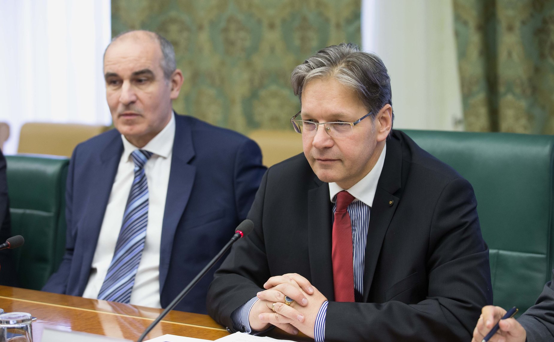 Встреча А. Кутепова с председателем Комитета Государственного собрания Венгрии по вопросам юстиции И. Вейкеем