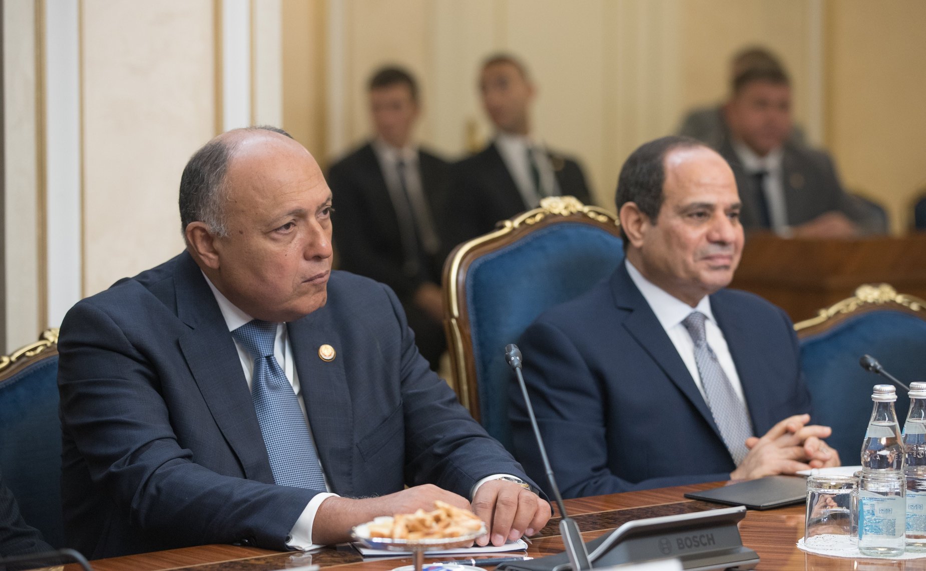 Встреча В. Матвиенко с Президентом Арабской Республики Египет Абдельфаттахом Ас-Сиси