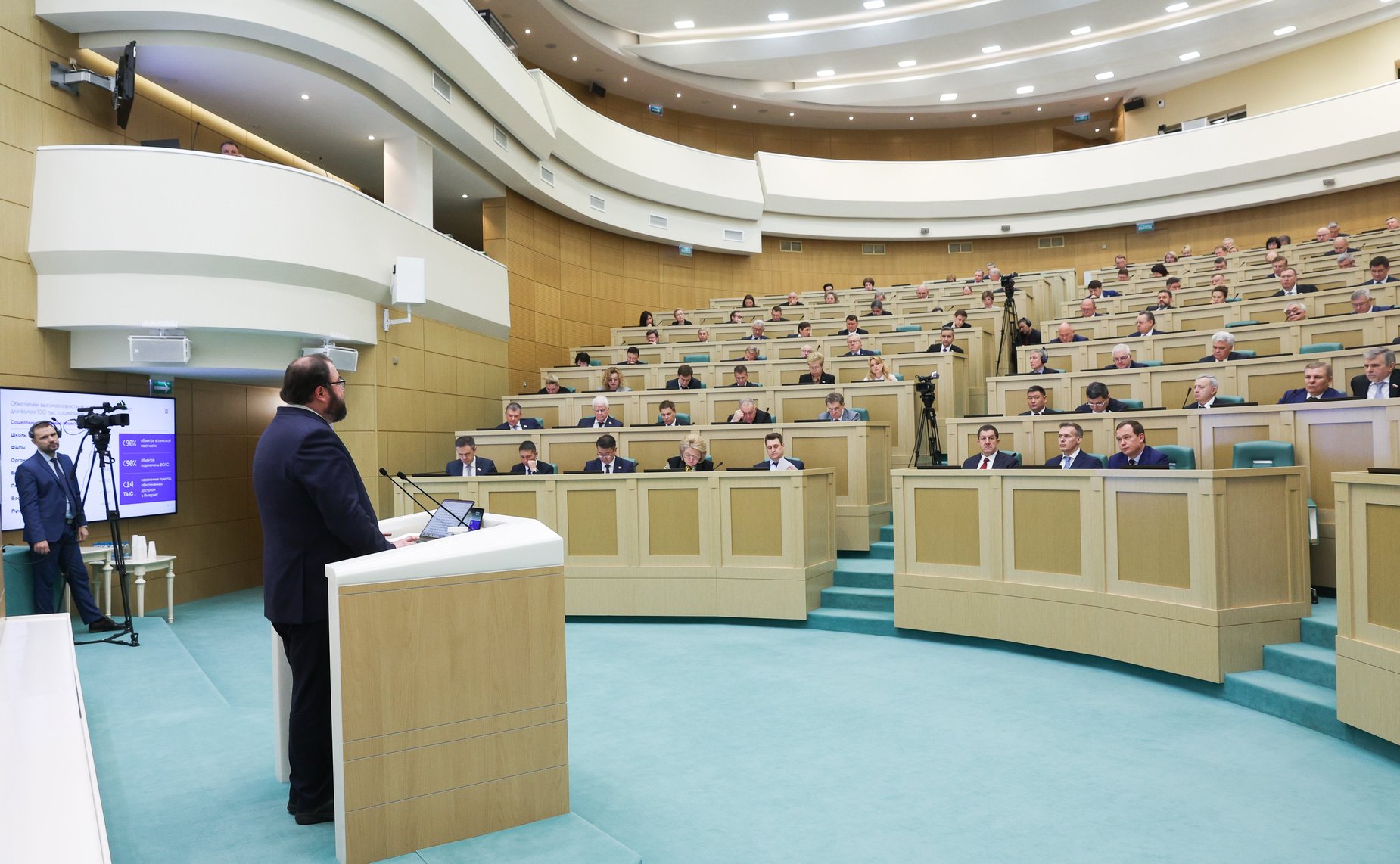 Министр цифрового развития, связи и массовых коммуникаций Российской Федерации Максут Шадаев