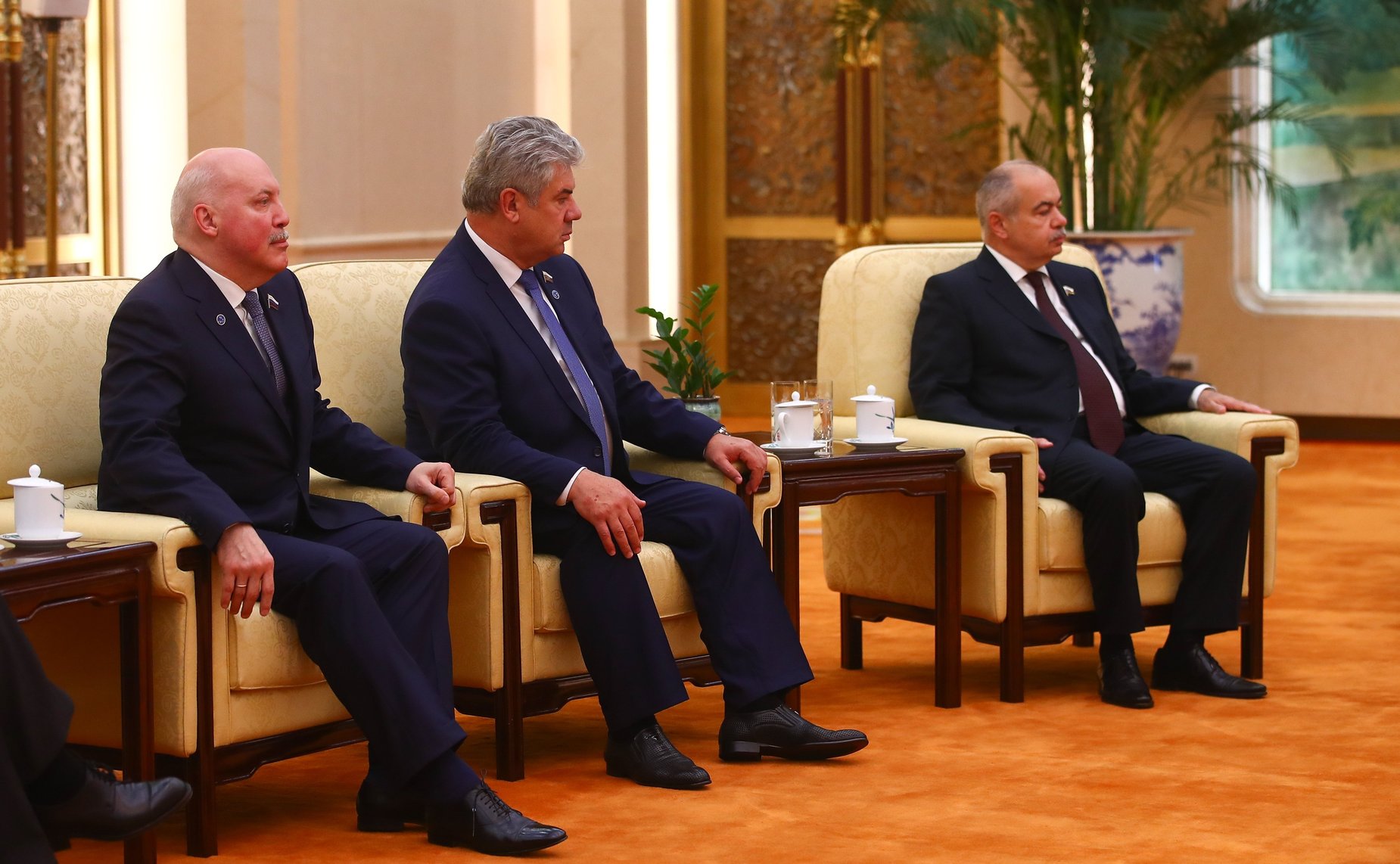 Д. Мезенцев, В. Бондарев и И. Умаханов