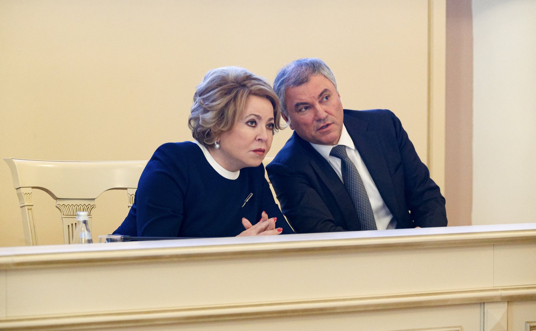Валентина Матвиенко и Вячеслав Володин