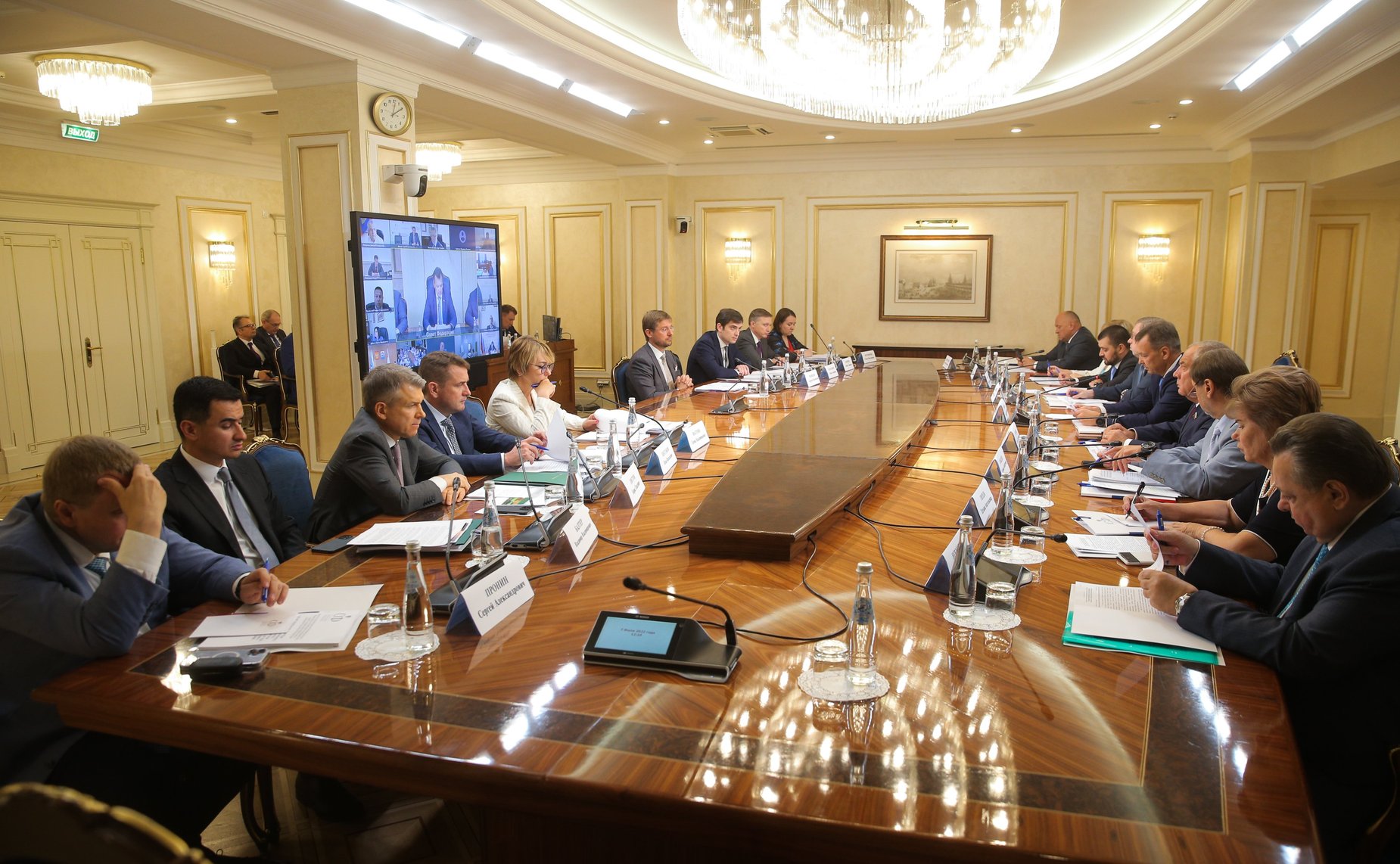 Заседание Совета по вопросам агропромышленного комплекса и природопользования при Совете Федерации
