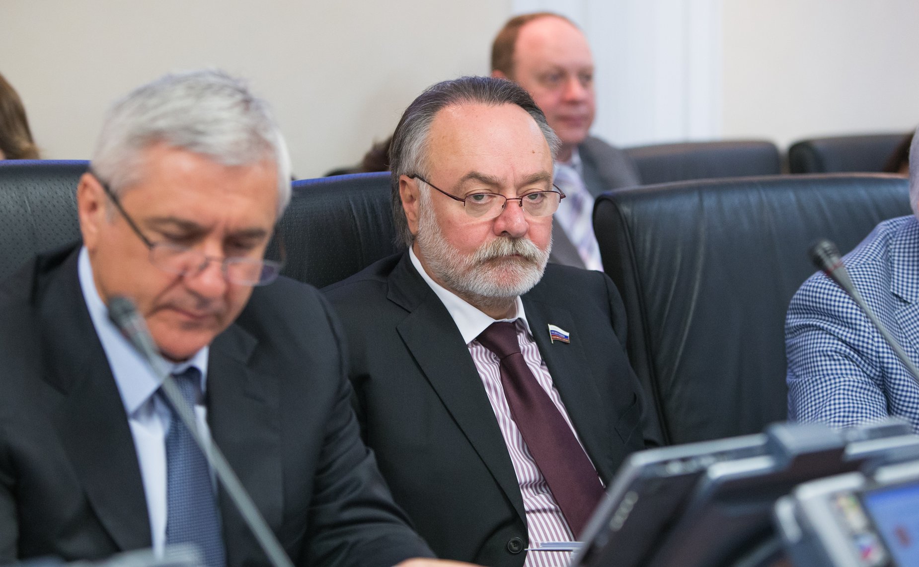 А. Тотоонов Заседание Комитета Совета Федерации по международным делам