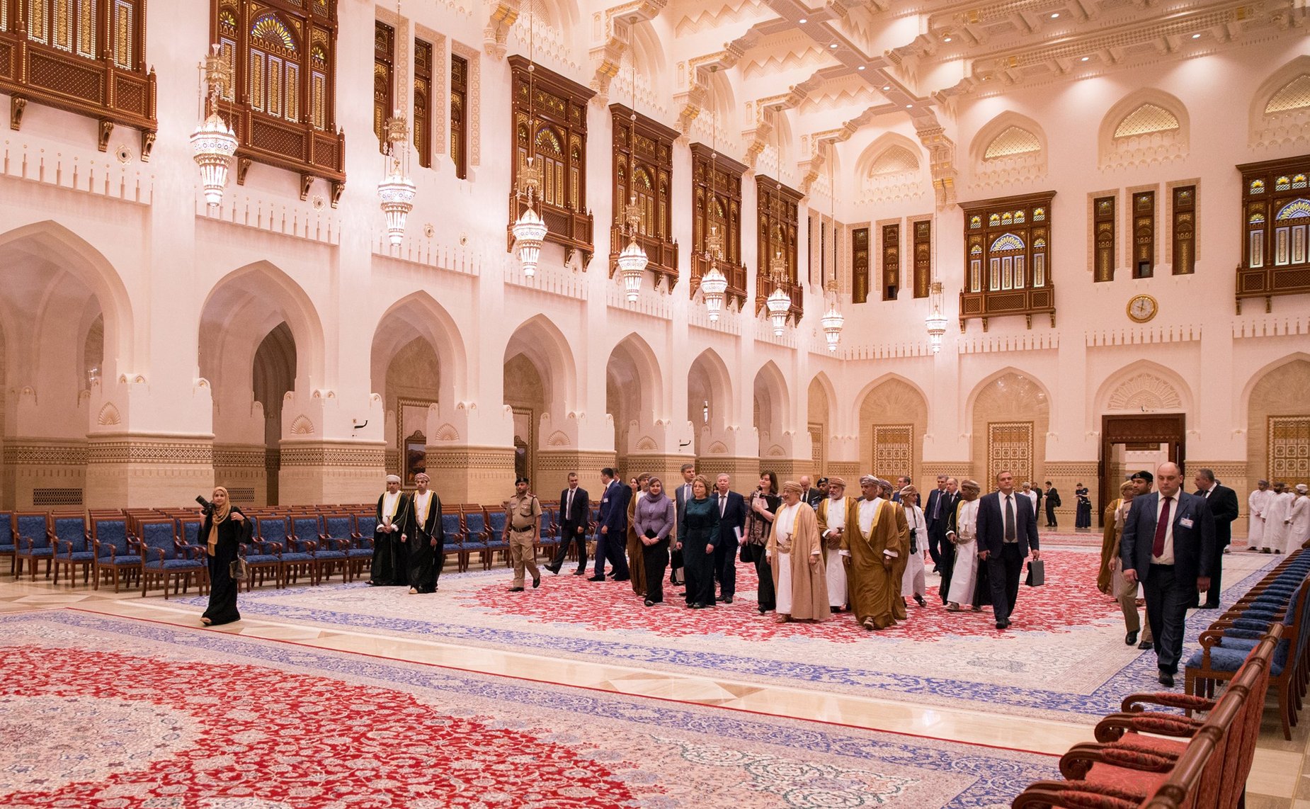 Визит делегации Совета Федерации в Оман