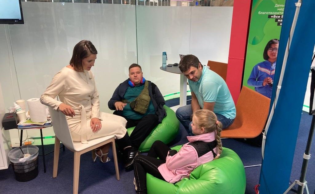 Маргарита Павлова встретилась с детьми из Донецкой и Луганской народных республик