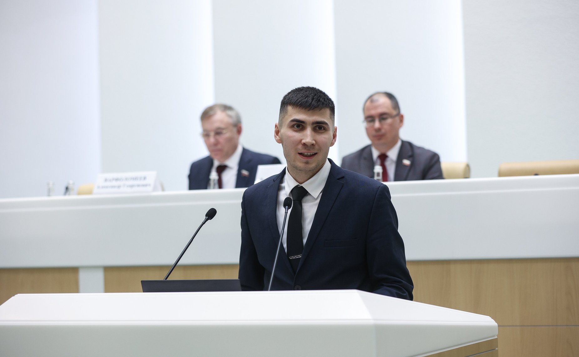 Заседание Палаты молодых законодателей при Совете Федерации