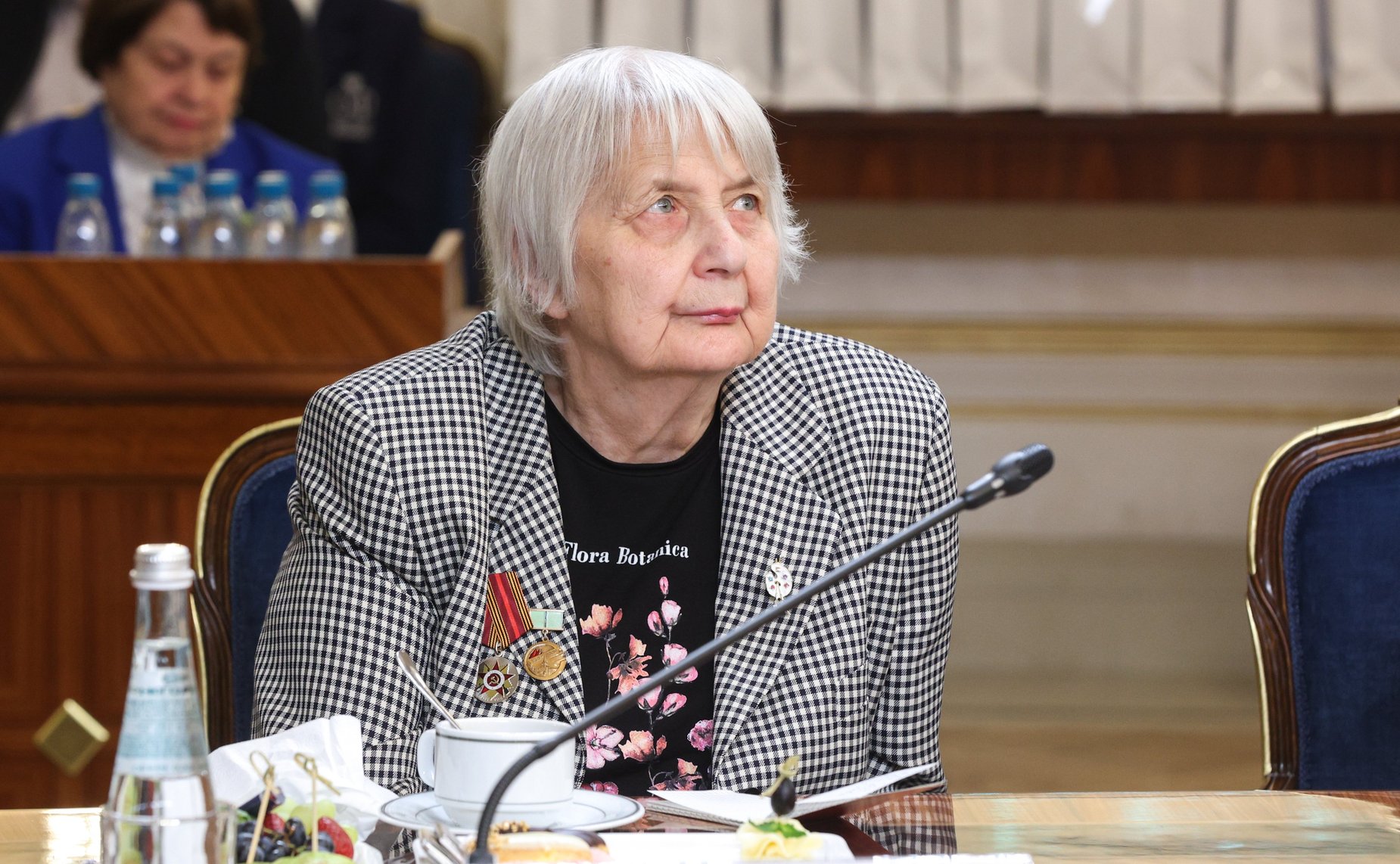 Встреча Председателя Совета Федерации Валентины Матвиенко с делегацией общества «Жители блокадного Ленинграда» Санкт-Петербурга