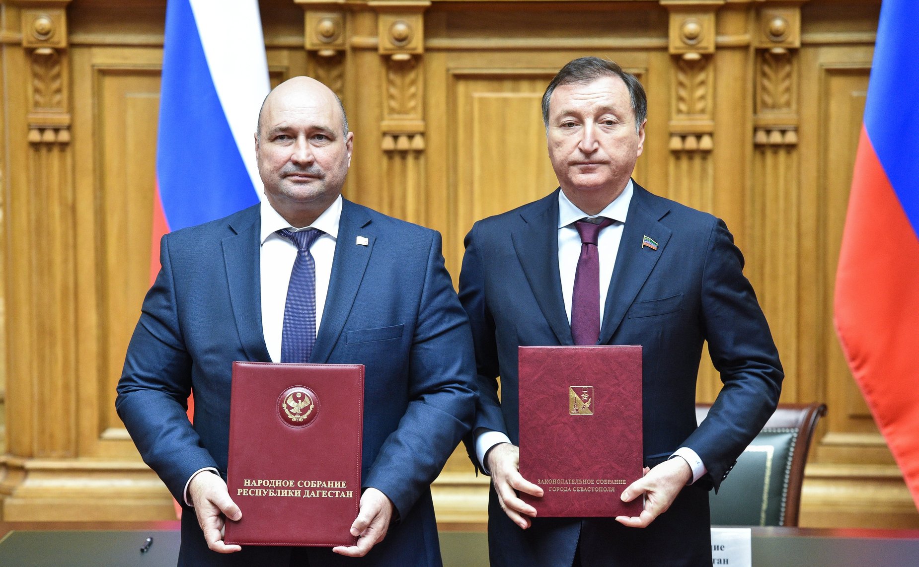 Церемонии подписания соглашений о сотрудничестве между законодательными (представительными) органами власти субъектов РФ