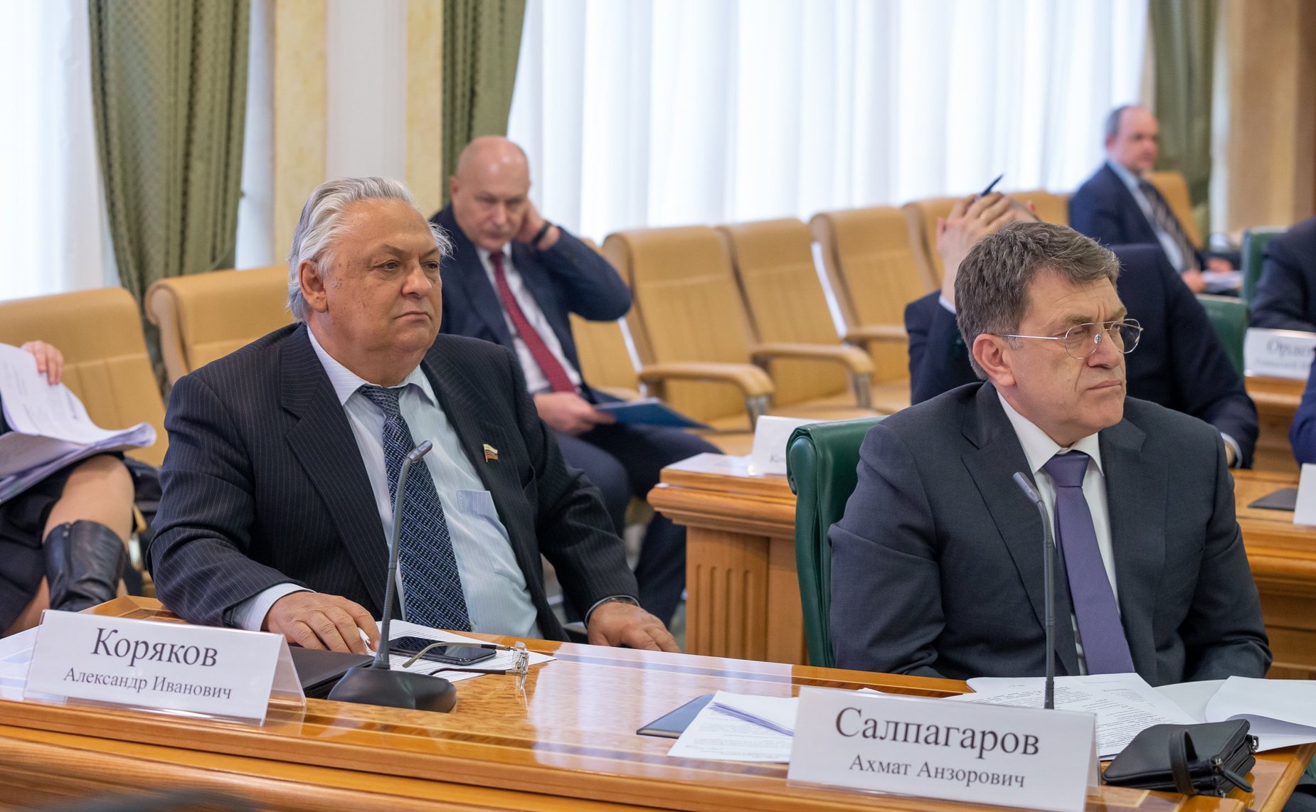 Александр Коряков и Ахмат Салпагаров