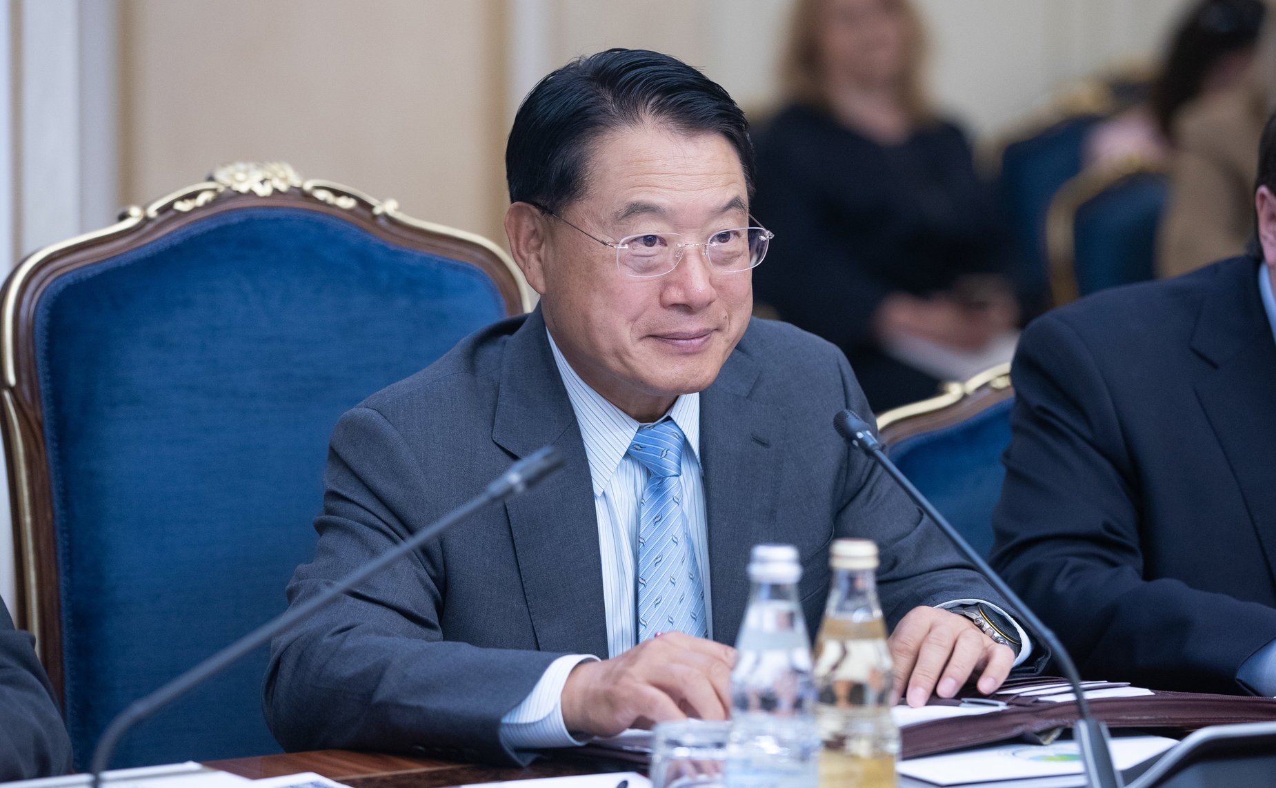 Встреча членов Совета Евразийского женского форума с делегацией Организации Объединенных Наций