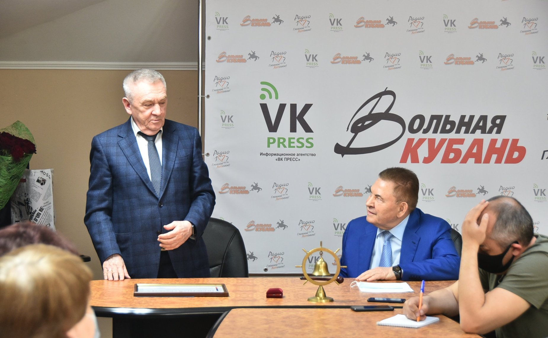 Владимир Бекетов встретился с журналистами в редакции медиахолдинга «Вольная Кубань»