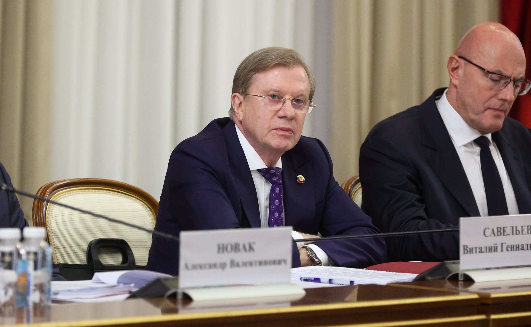 Встреча Председателя Правительства РФ Михаила Мишустина с членами Совета палаты